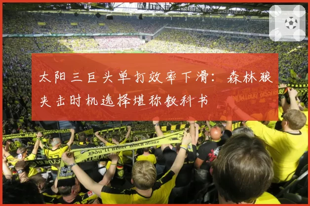 太阳三巨头单打效率下滑:森林狼夹击时机选择堪称教科书