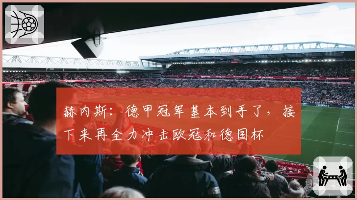 赫内斯：德甲冠军基本到手了，接下来再全力冲击欧冠和德国杯