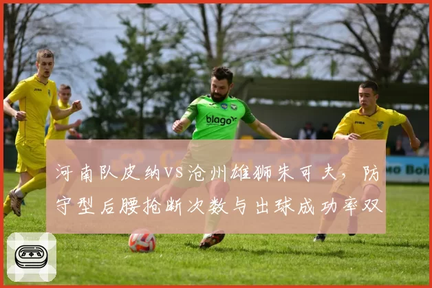 河南队皮纳vs沧州雄狮朱可夫，防守型后腰抢断次数与出球成功率双维度评测